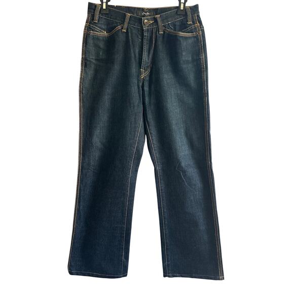 Vintage Y2K Sean John Men’s Size 30 X 38 Dark Demin Straight Leg Jeans - Picture 1 of 5